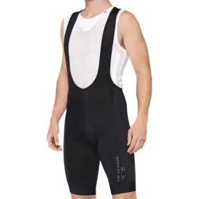 100% Exceeda Bib Shorts - Black/White