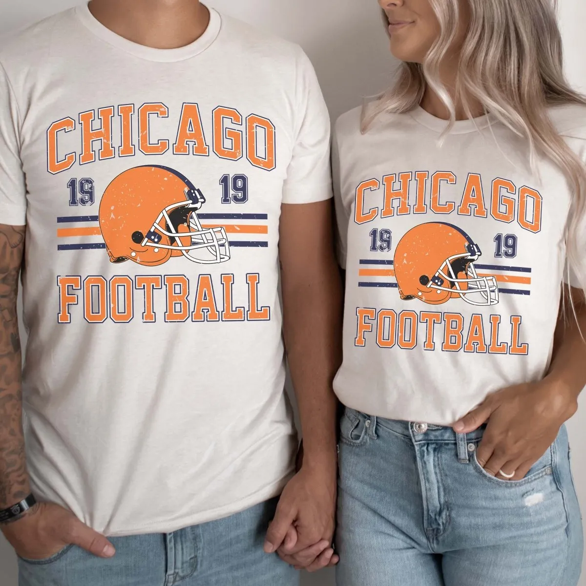 Chicago Football Wholesale Bella Graphic Tee - Popular