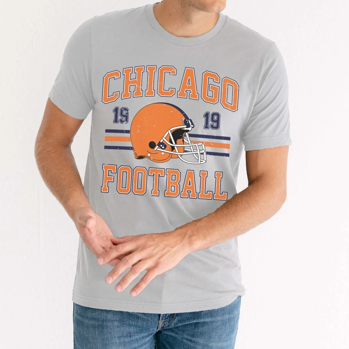 Chicago Football Wholesale Bella Graphic Tee - Popular