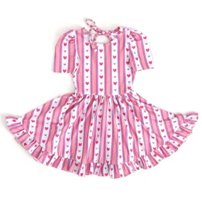 Darling Hearts Wallpaper Twirl Dress