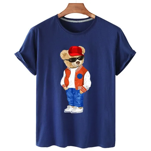 Eco-Friendly Sporty Bear T-shirt