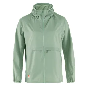 Fjallraven Womens High Coast Wind Hoodie Misty Green