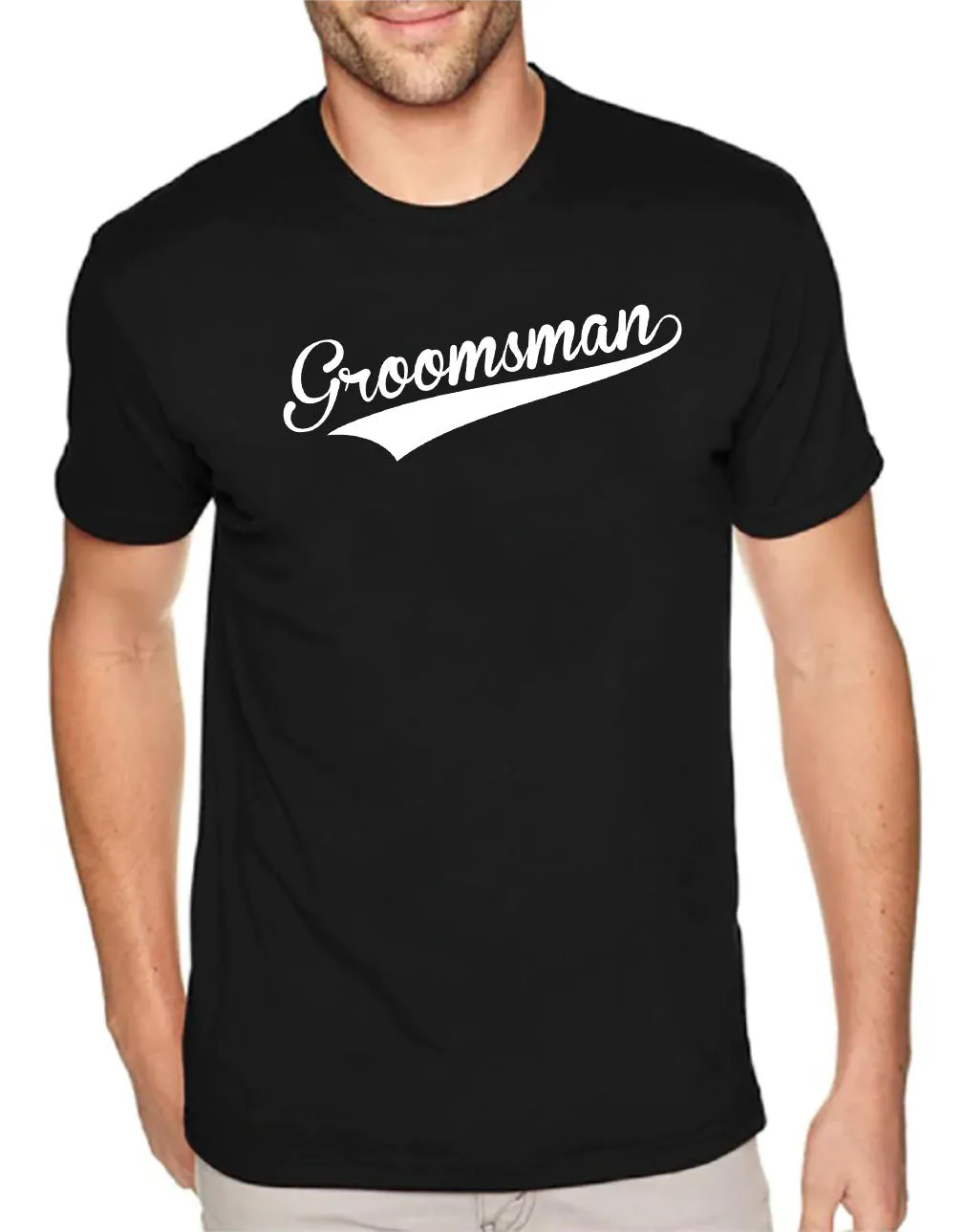 Groom, Groomsman Sporty Style Bachelor Tee