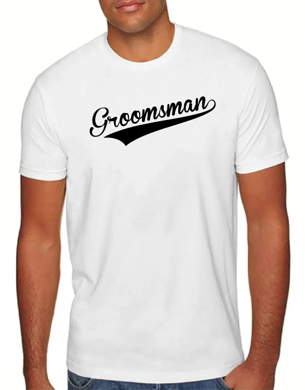 Groom, Groomsman Sporty Style Bachelor Tee