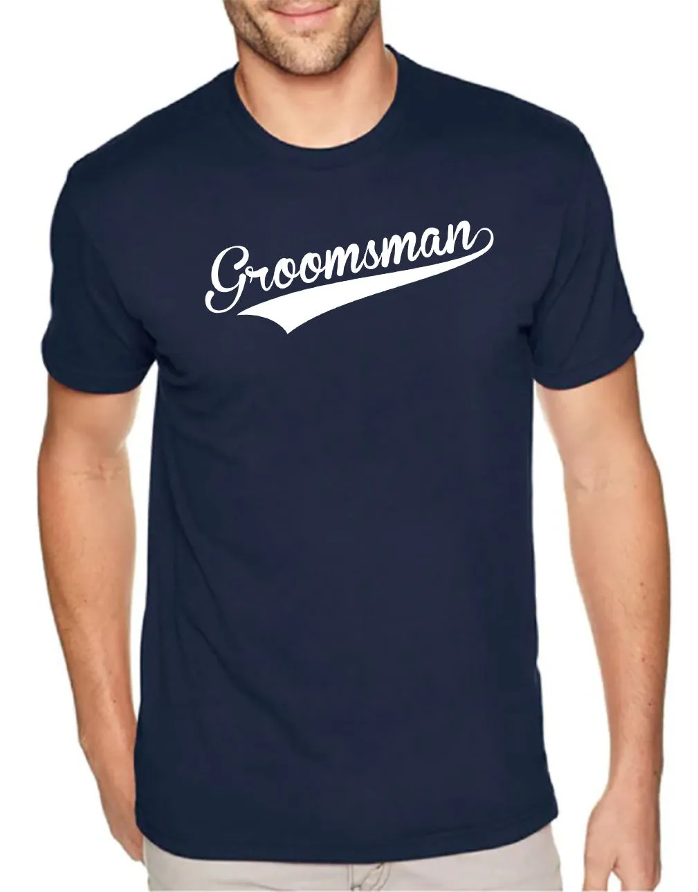 Groom, Groomsman Sporty Style Bachelor Tee