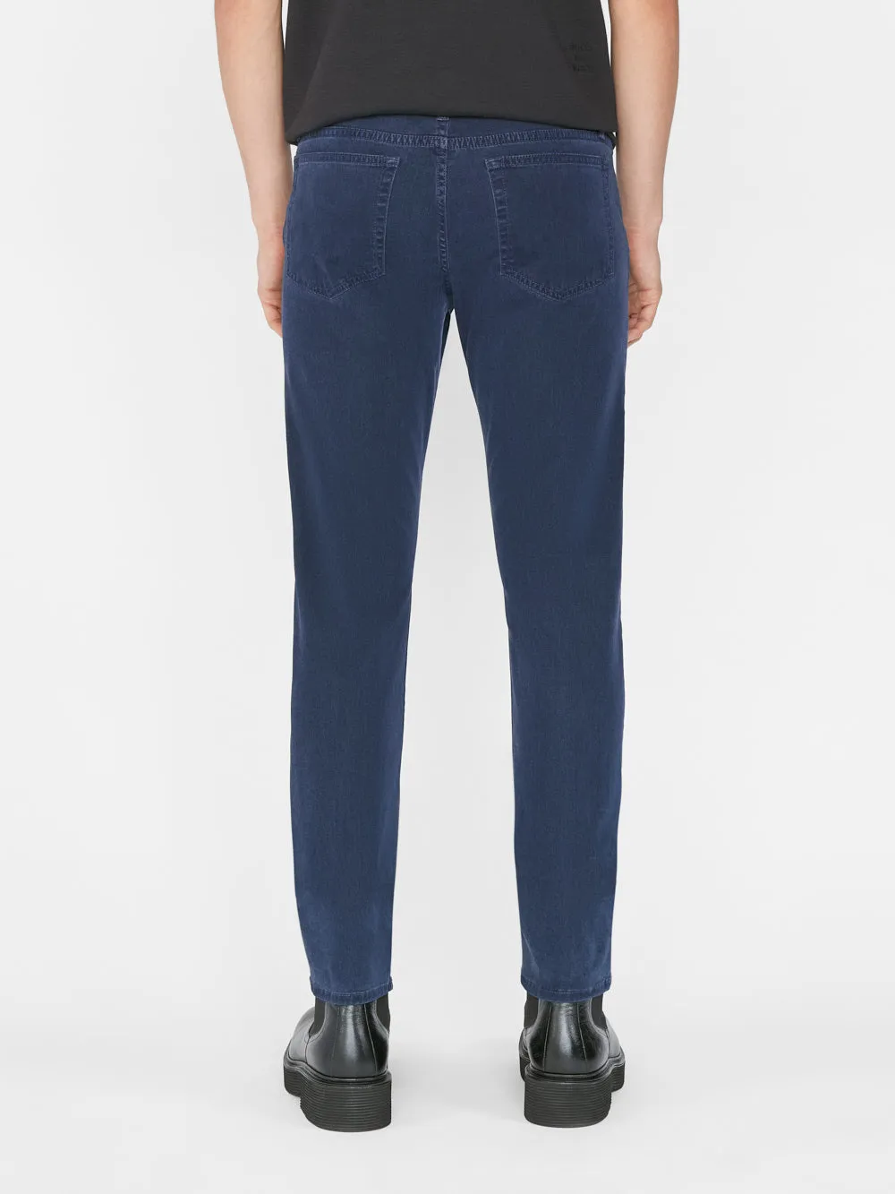 L'Homme Slim Brushed Twill -- Navy