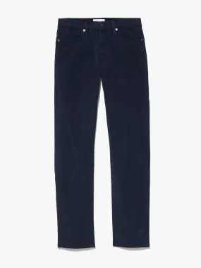 L'Homme Slim Brushed Twill -- Navy