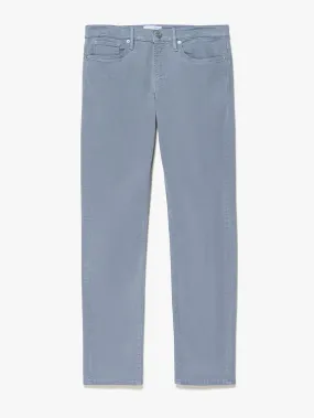 L'Homme Slim Brushed Twill -- Sky Blue