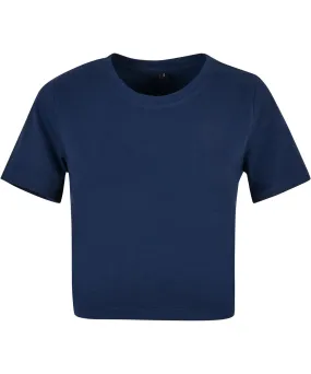 Light Navy - Women's cropped tee