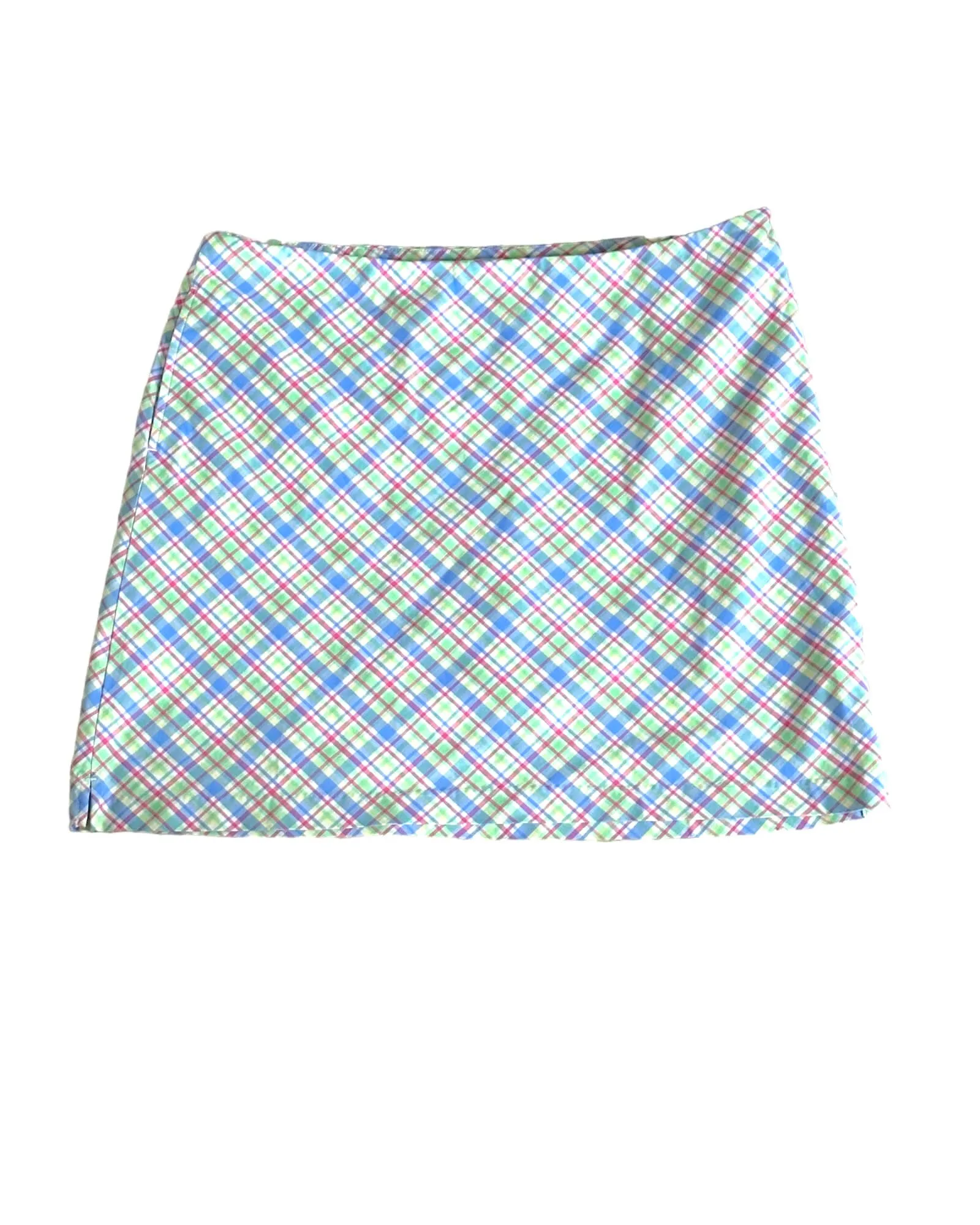 Light Spring Plaid Golf Skirt