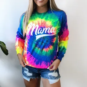 Mama Sporty • Longsleeve Tie-Dye