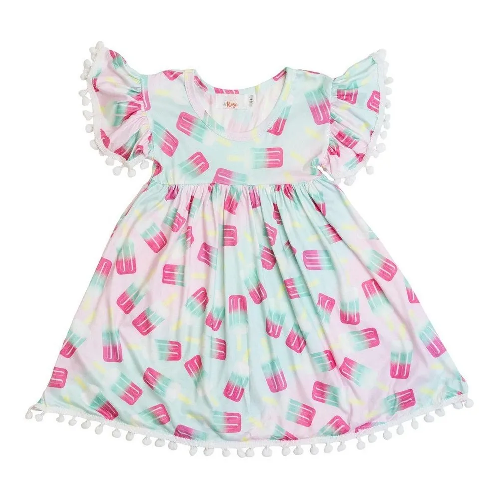 Mila & Rose Sweet Treat Pom Pom Dress