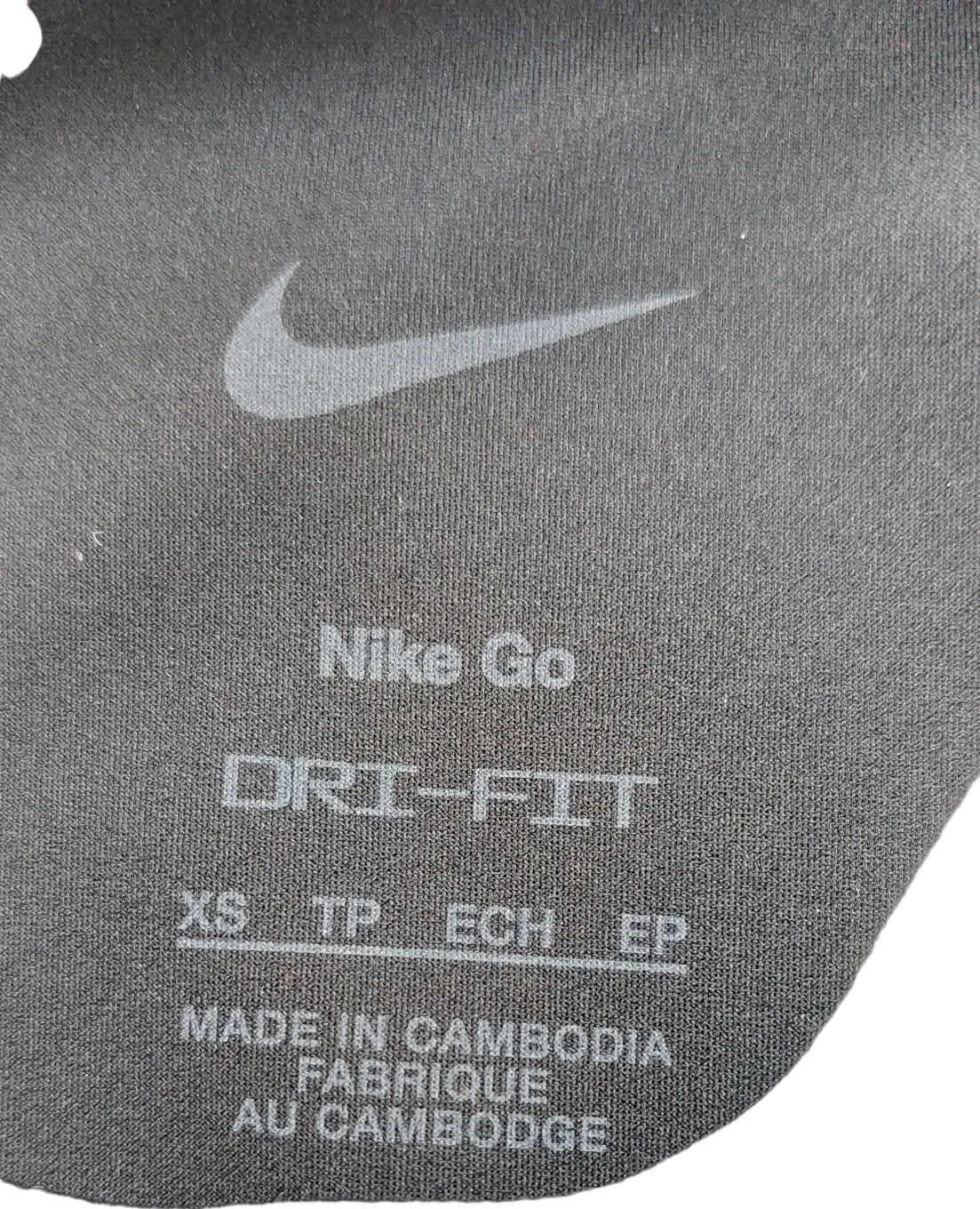 Nike Black Firm Support Dri Fit Leggings UK XS