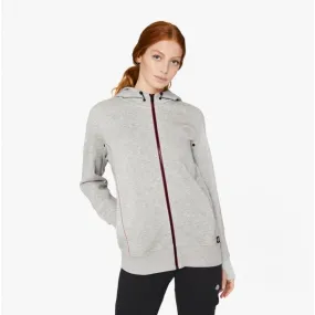 PERFORMANCE Ladies Hoodie Heather Grey