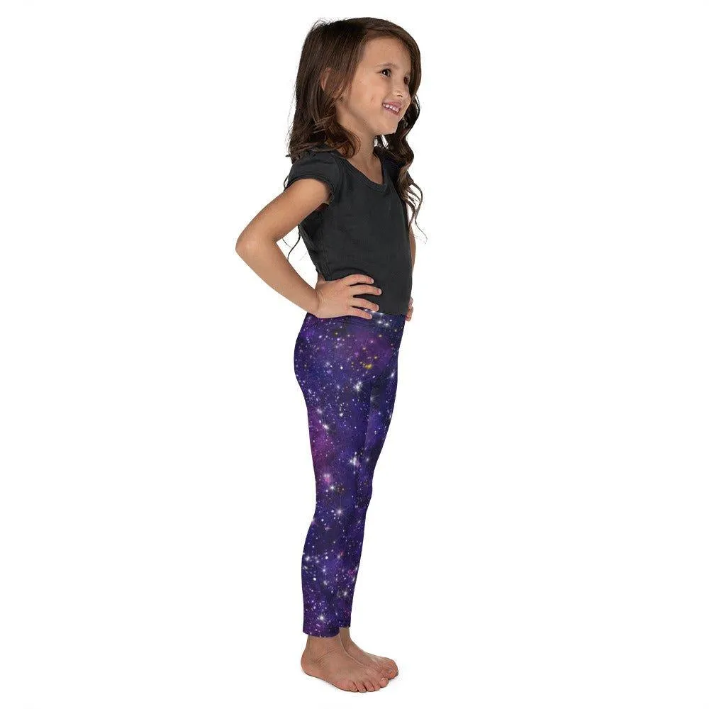 Purple Galaxy Kid's Leggings