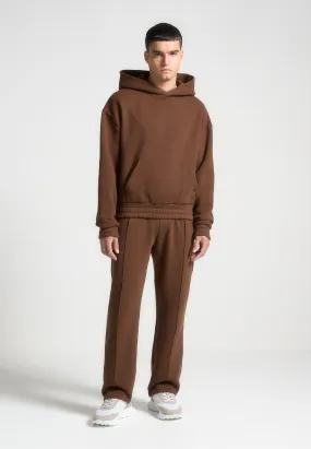 Éternel Pintuck Joggers - Brown