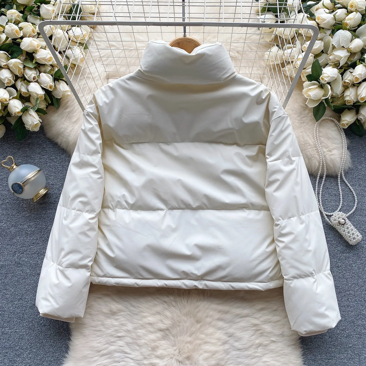 Thermal Loose-fitting Puff Coat