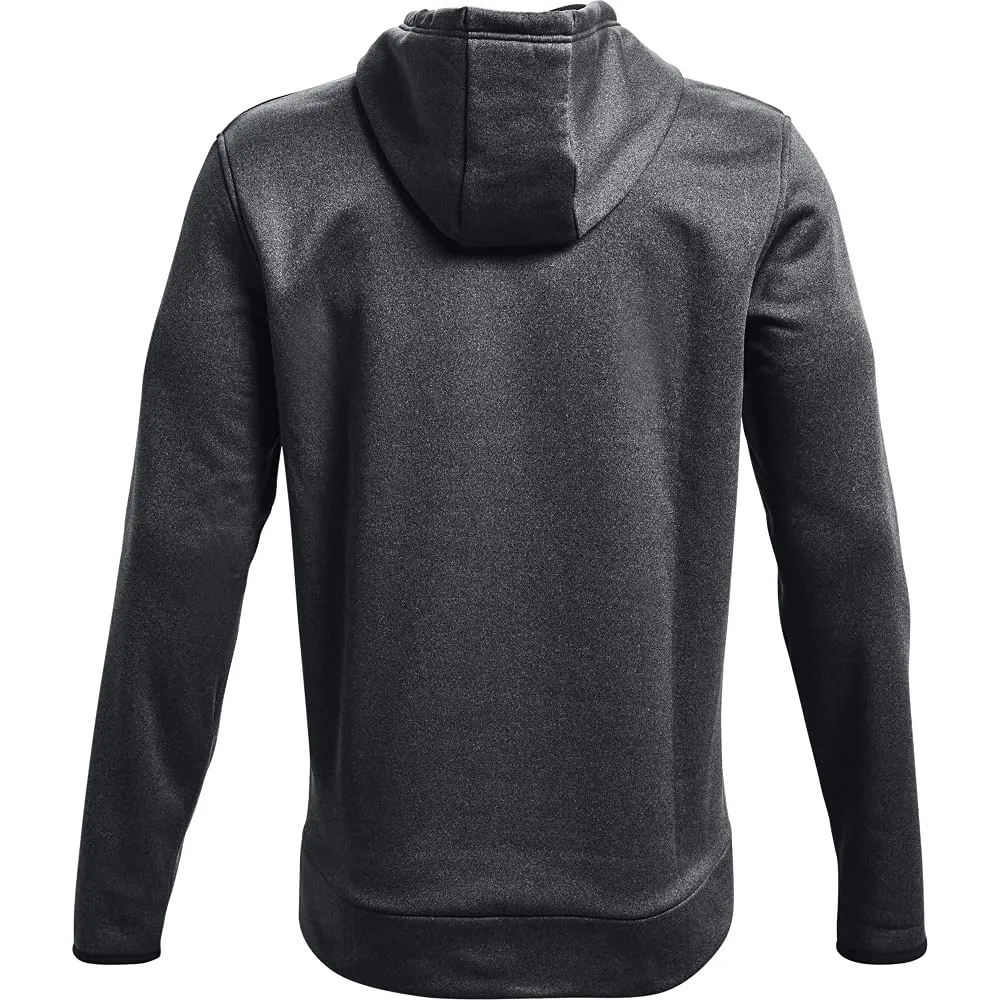 Under Armour mens Freedom Emboss Hoodie, Carbon Black (021)/None, Large