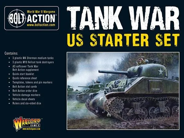 US Tank War starter set - US Army