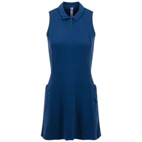 Womens Go-To Sleeveless Dress Crew Navy - AW22